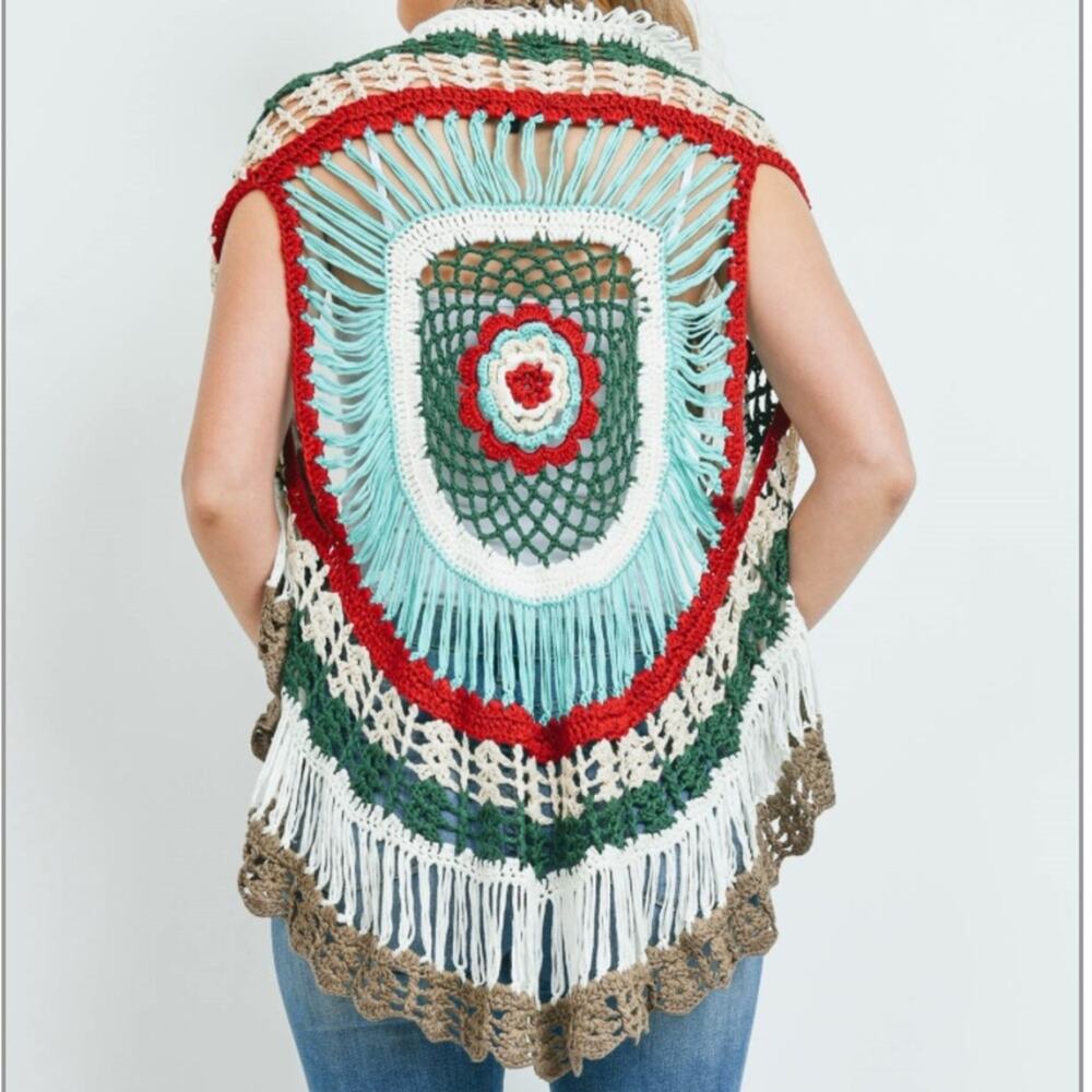 NWT Boho Knit Cardigan Size S/M